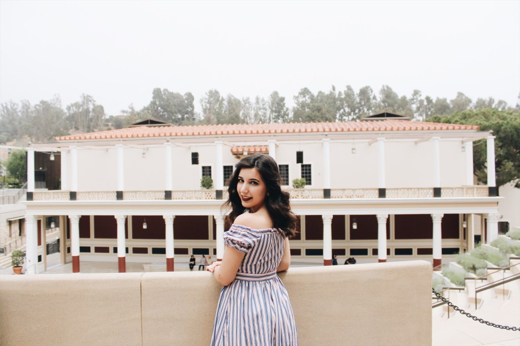 lookbook, fashion, ootd, Storets, Getty Villa, romantic, Gucci, Gucci loafers, travel