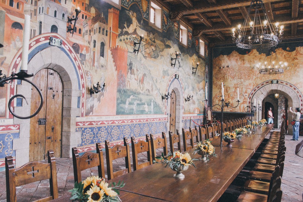 Castello di Amorosa, Napa Valley, wine tasting, Medieval, The Middle Ages, interior design