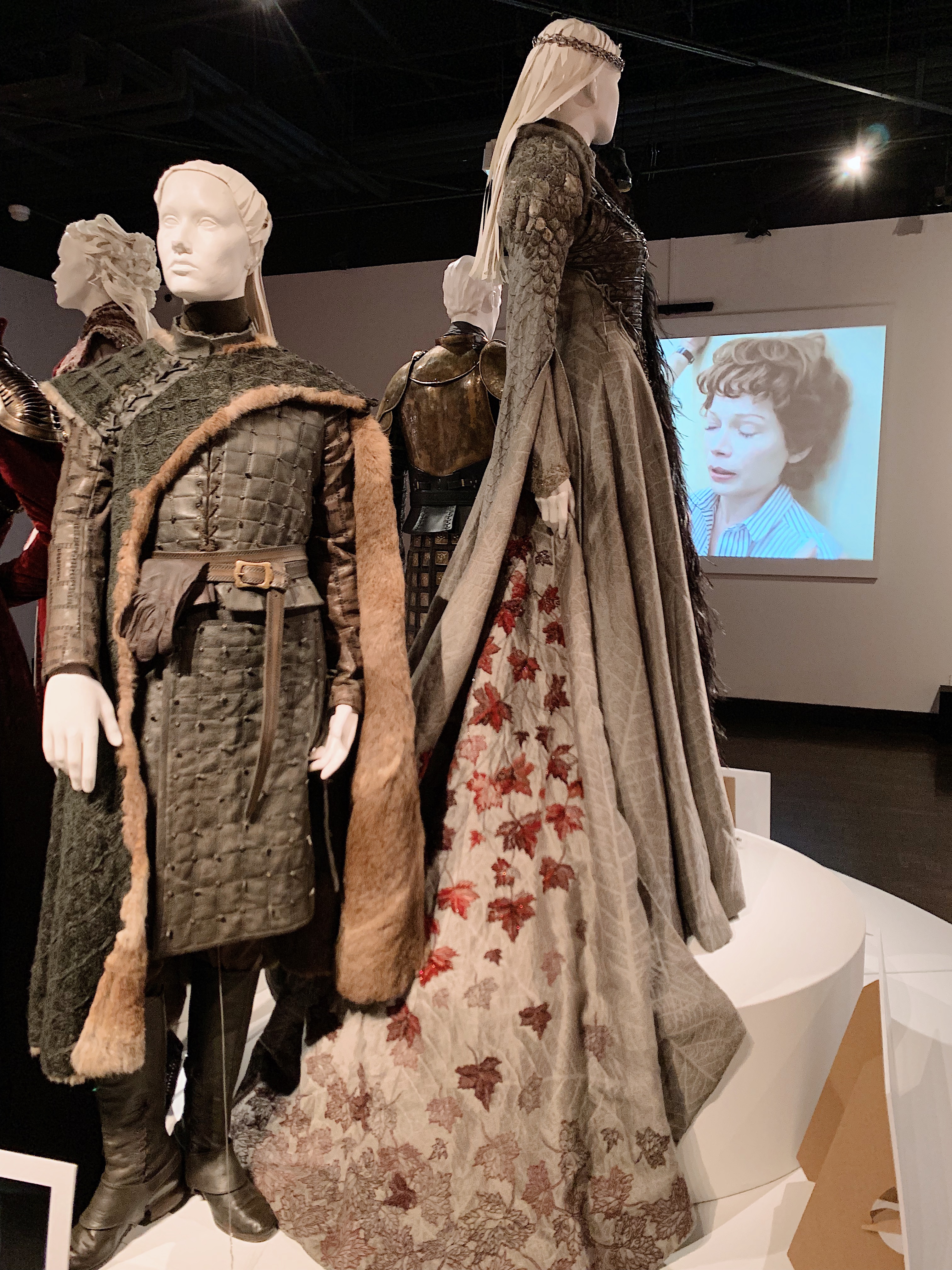 FIDM Art of Television Costume Design Exhibition, Michele Clapton, Outstanding Fantasy/Sci-Fi Costumes, Fantasy Costumes, couture, fashion blog, Emmys, Emmy-winning Costumes, Game of Thrones, Game of Thrones Season 8, Sansa Stark