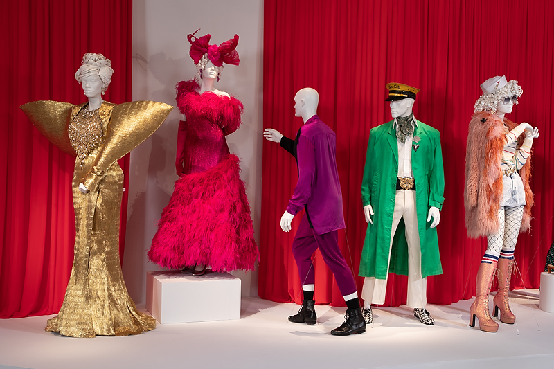 FIDM Art of Television Costume Design Exhibition, Pose TV costumes, television costumes