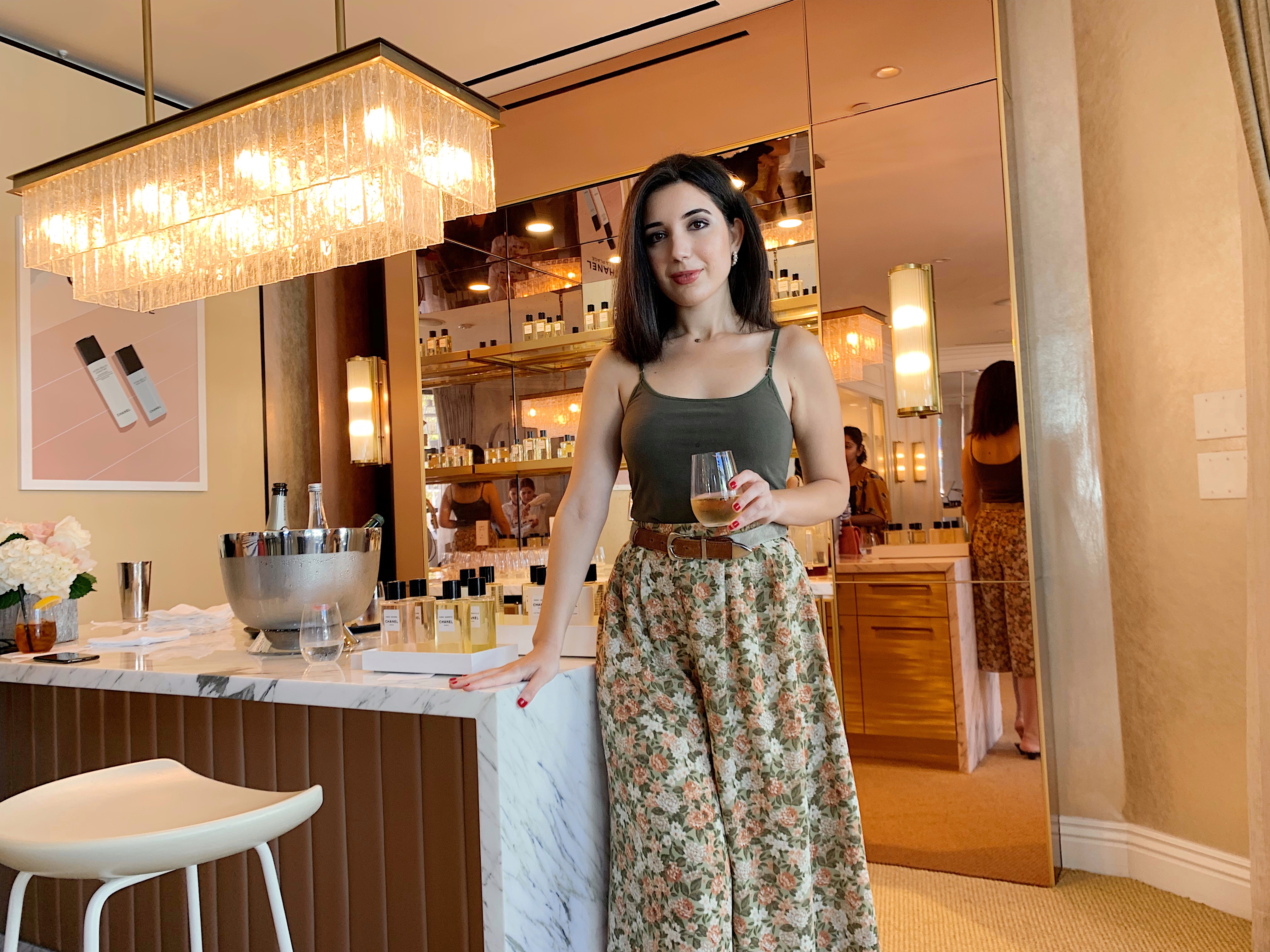 Chanel Beauty, Chanel perfume, Chance by Chanel, Palisades Village, Pacific Palisades shopping, beauty event, LA events, style blogger, beauty blogger, lifestyle blogger, lookbook, ootd, Chanel, vintage, luxury, self care