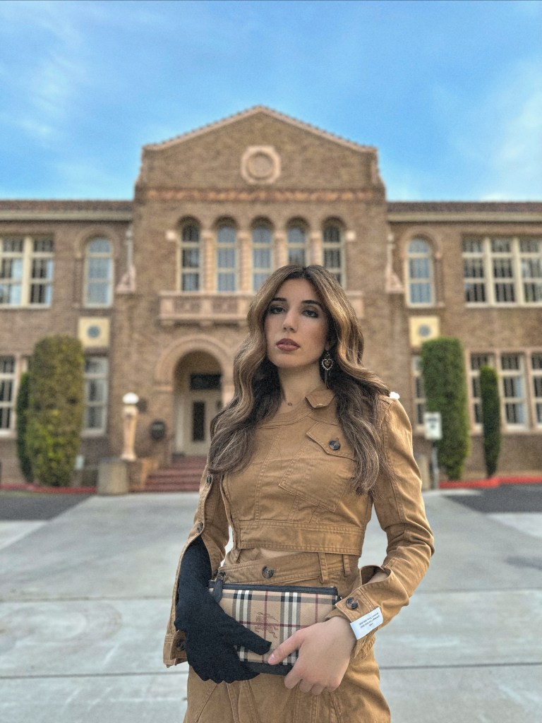 quiet luxury, utility fashion, utilitarian, cargo pants, spring style, cargo, spring/summer 2023, runway, outfit idea, rokh, asymmetrical, over-the-knee boots, opera gloves, Burberry
