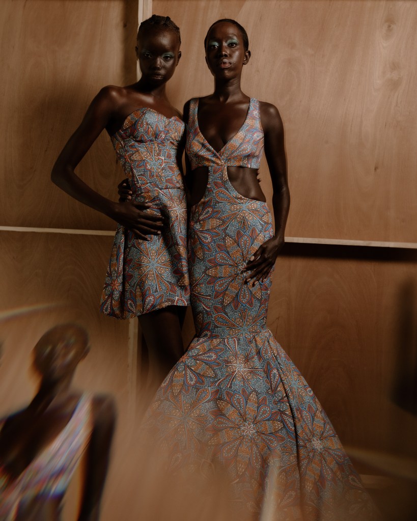 Yvonne Orji, Claude Kameni, Black fashion designer, Black-owned brand, LAFW, Los Angeles, fashion week, fashion month, Los Angeles fashion, N4xt Experiences, Nya Studios, style speaks, emerging designer, Cameroon, African prints, Cameroon fashion