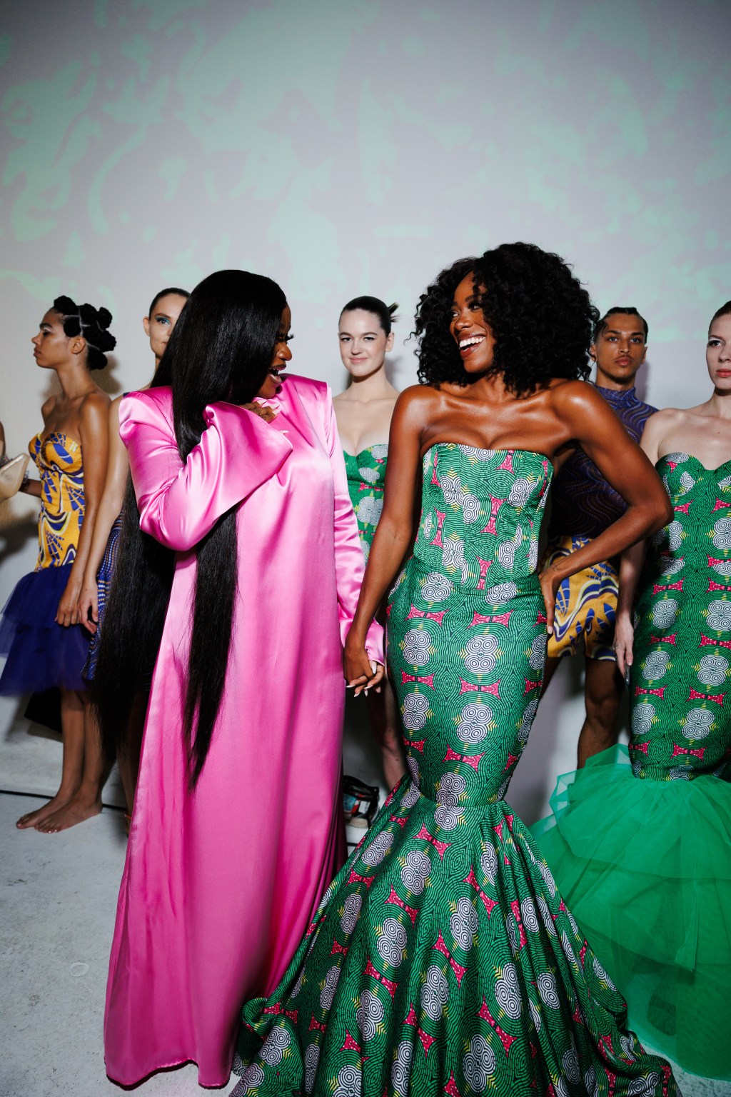 LAFW: Claude Kameni Brings Cameroon-inspired Ready-to-Wear to the Runway